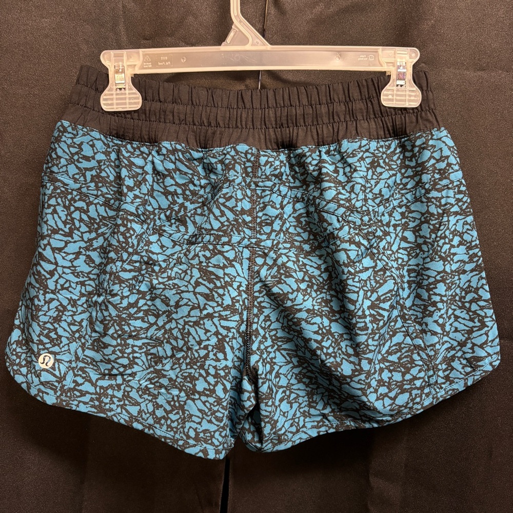 Lululemon women’s running track shorts size 8